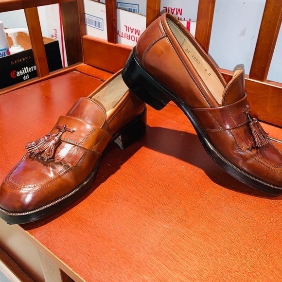Johnston & Murphy Domani Made In Italy Loafers - Picture 1 of 8